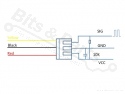 Water flow sensor G1/4inch